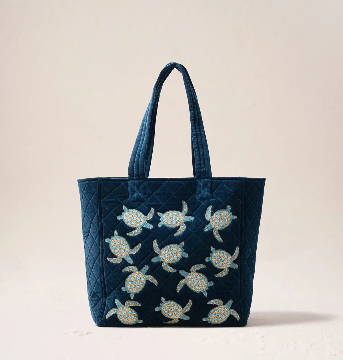 Turtle Conservation Marine Navy Tote