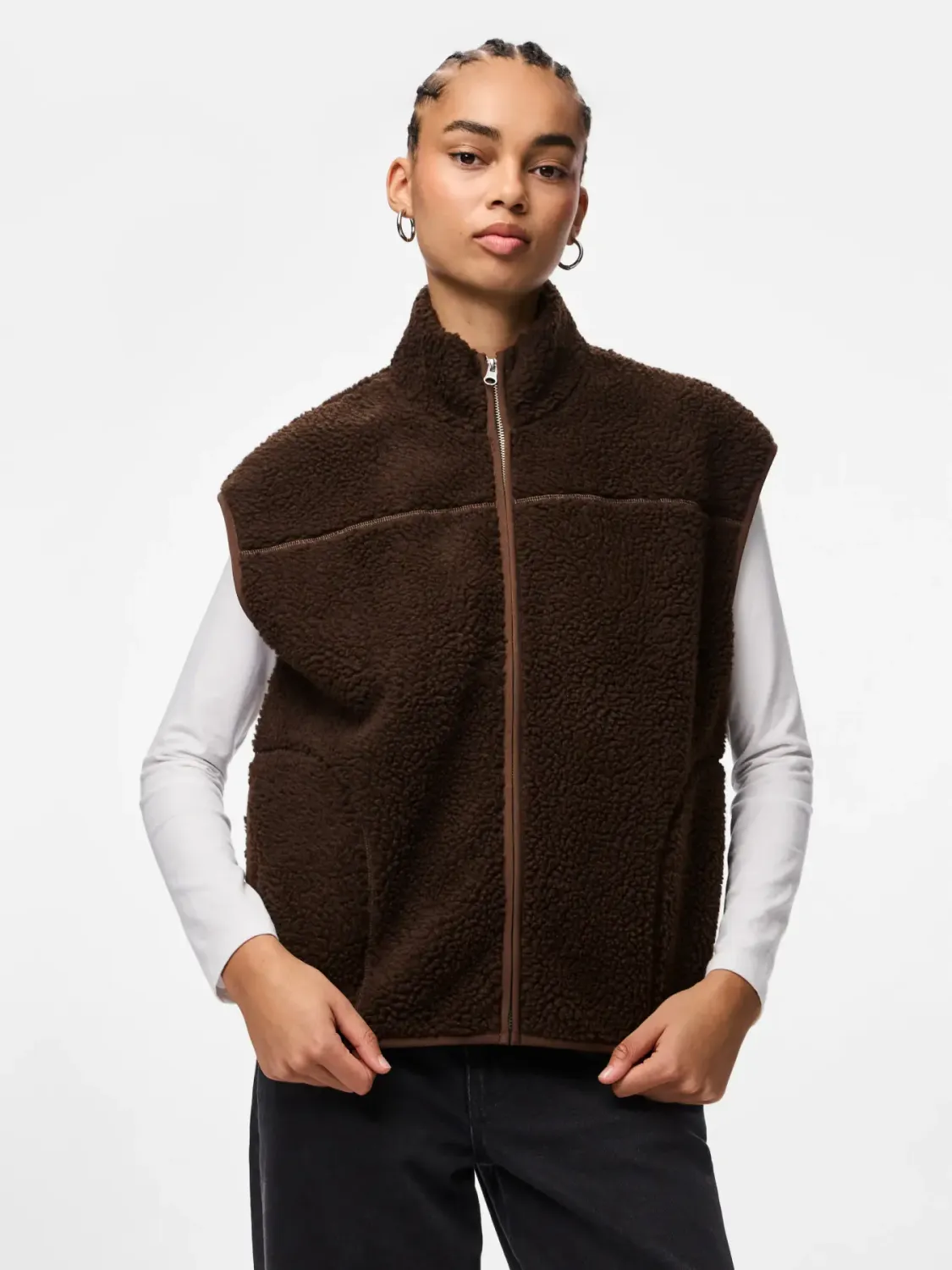 PCSadia Teddy Vest NOOS