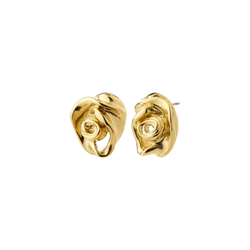 INNER earrings gold-plated