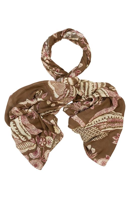 Rosa Brown Scarf