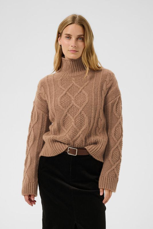 ChannaPW Pullover Brown