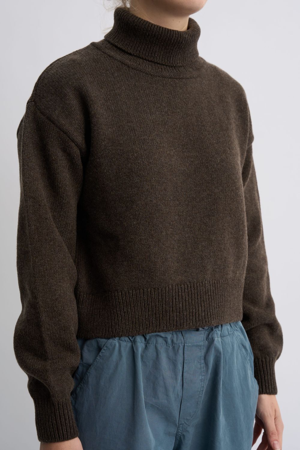 Women Merino Wool Turtleneck