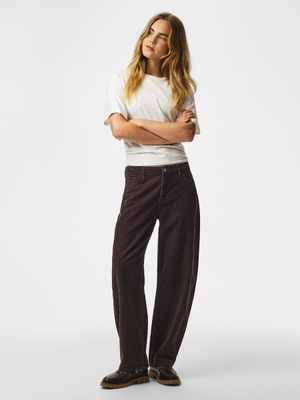PCAIA MW BARREL CORDUROY TROUSERS