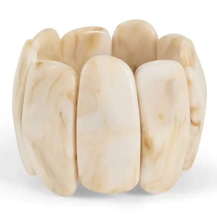Bracelet  Cream Marble