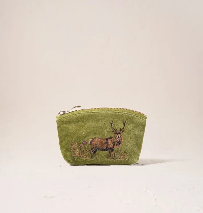 Highland Romance Velvet Coin Purse