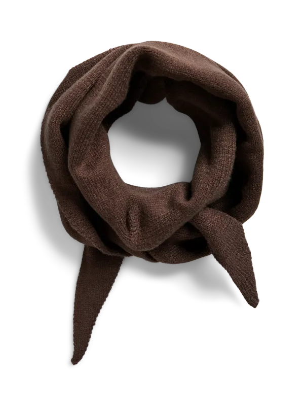 PCKOMMA TRIANGLE SCARF