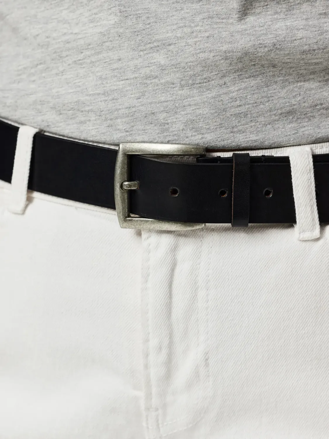 PCNADY LEATHER JEANS BELT NOOS