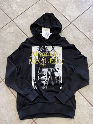 ALEXANDER McQUEEN HOODIE &quot;BLK&quot;  (L)  NEW