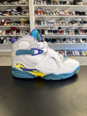 J8 “WHITE AQUA”  SZ7.5W  6Y  USED/OG ALL