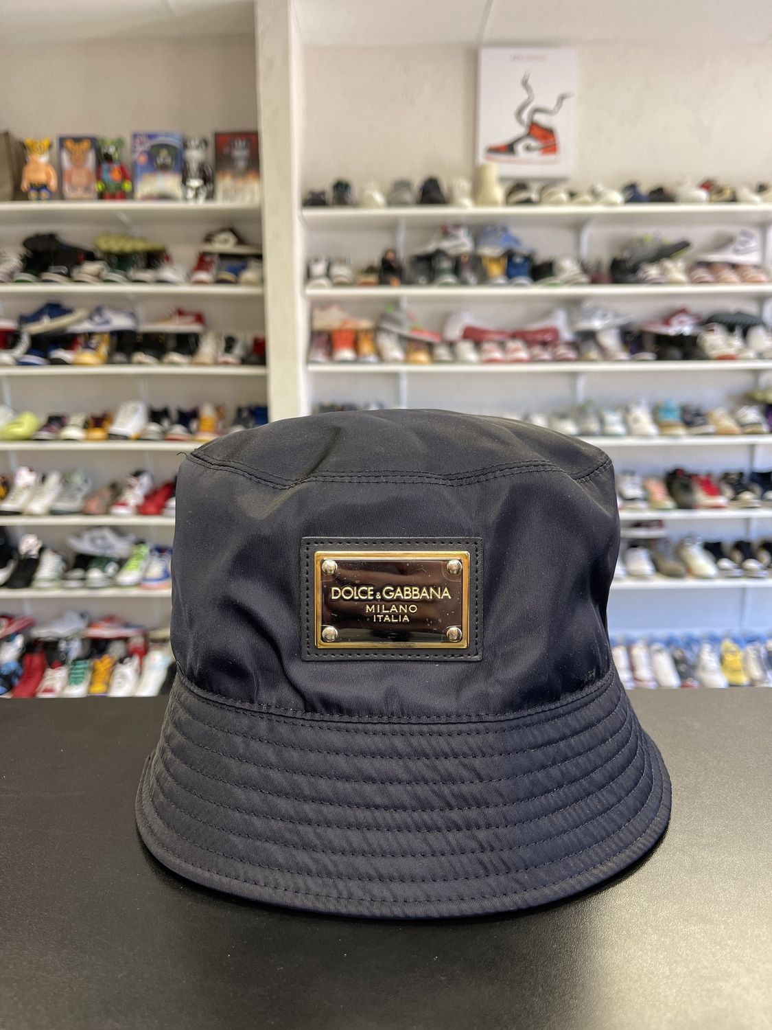 DOLCE &amp; GABBANA BUCKET HAT “BLK”  NEW/WITH TAGS