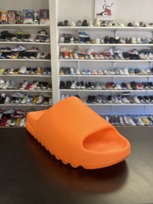 YZY SLIDE “ENFLAME ORANGE”  SZ12  USED/OG ALL