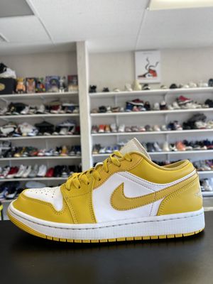 J1 LOW “POLLEN”  (SZ9.5)  USED/OG ALL