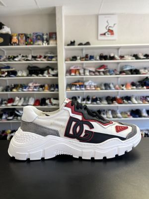 DOLCE &amp; GABBANA RUNNER “RED/WHT”  (SZ6W 4.5M)  USED/OG BOX BOX