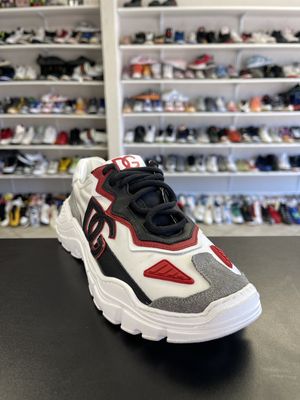DOLCE &amp; GABBANA RUNNER “RED/WHT”  (SZ6W 4.5M)  USED/OG BOX BOX