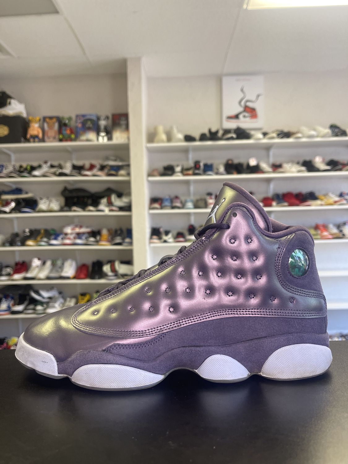 J13 “DARK RAISIN”  (SZ9.5Y)  USED/OG BOX