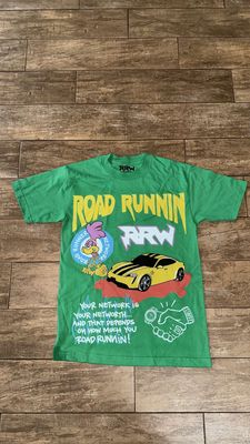 NETWORKMOBB x RRW TEE “GREEN”  (M)  NEW