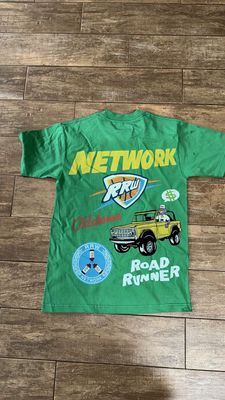 NETWORKMOBB x RRW TEE “GREEN”  (S)  NEW