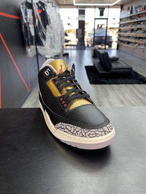 J3 “BLK CEMENT GOLD”  (SZ8W 6.5M)  NEW/OG ALL