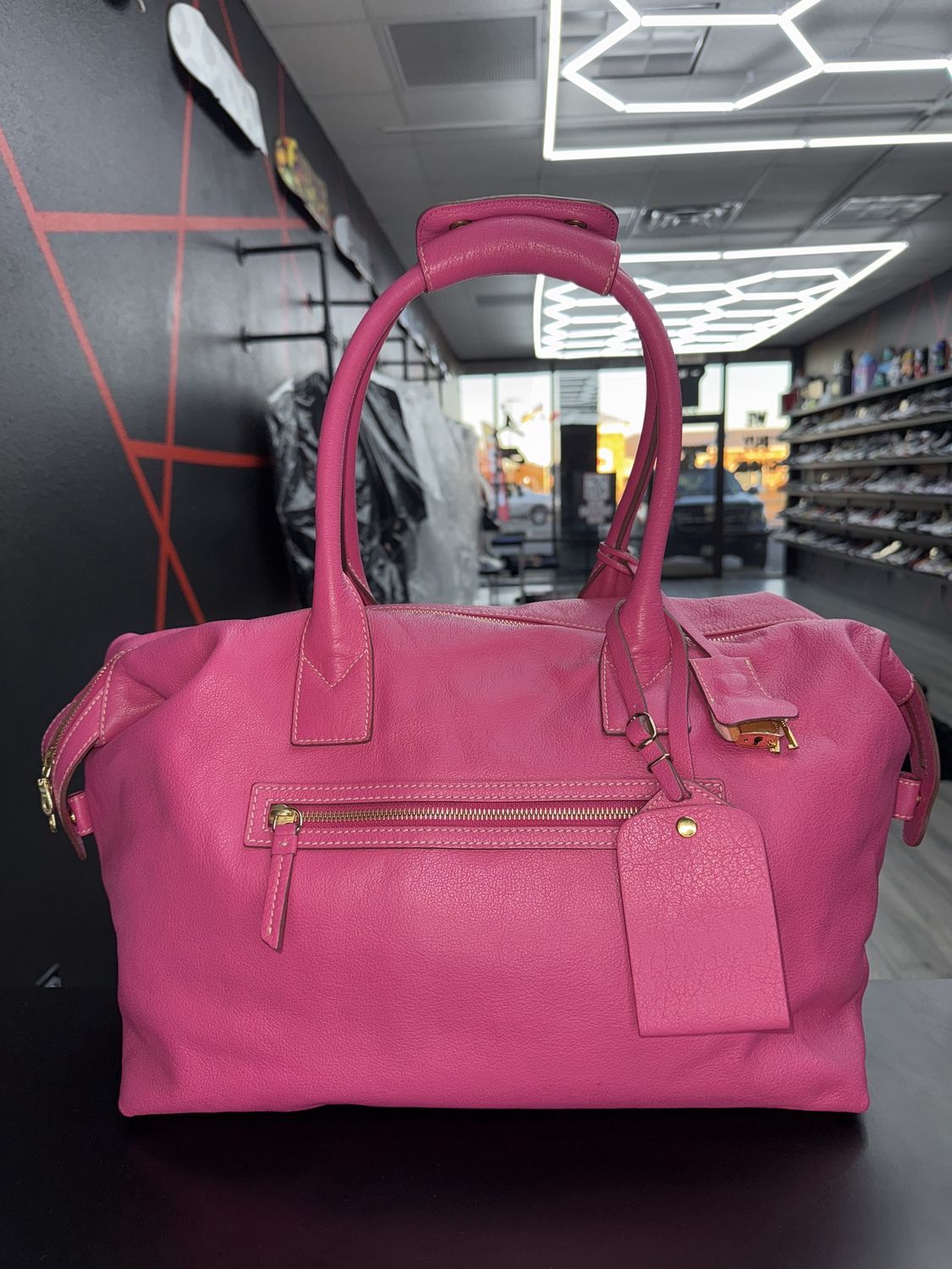 DOONEY &amp; BOURKE TOTE “HOT PINK” USED