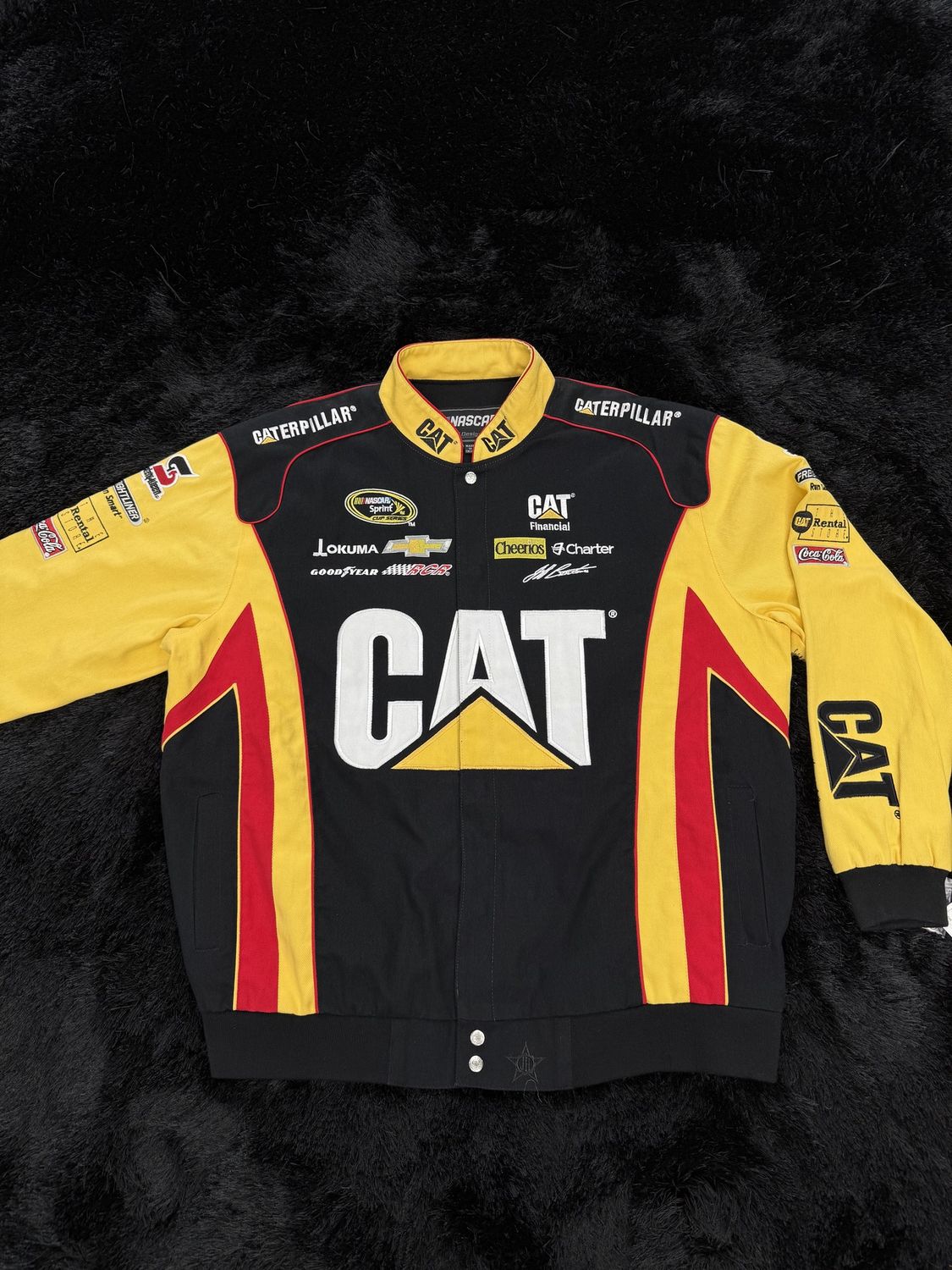 NASCAR JACKET “CAT”  (2XL)  NEW