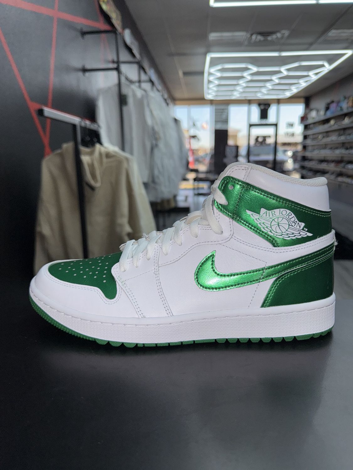 J1 GOLF “METALLIC GRN”  (SZ 10)  NEW/OG ALL