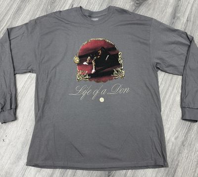 DON TOLIVER LONG SLEEVE TEE “LIFE OF A DON”  (2XL)  NEW