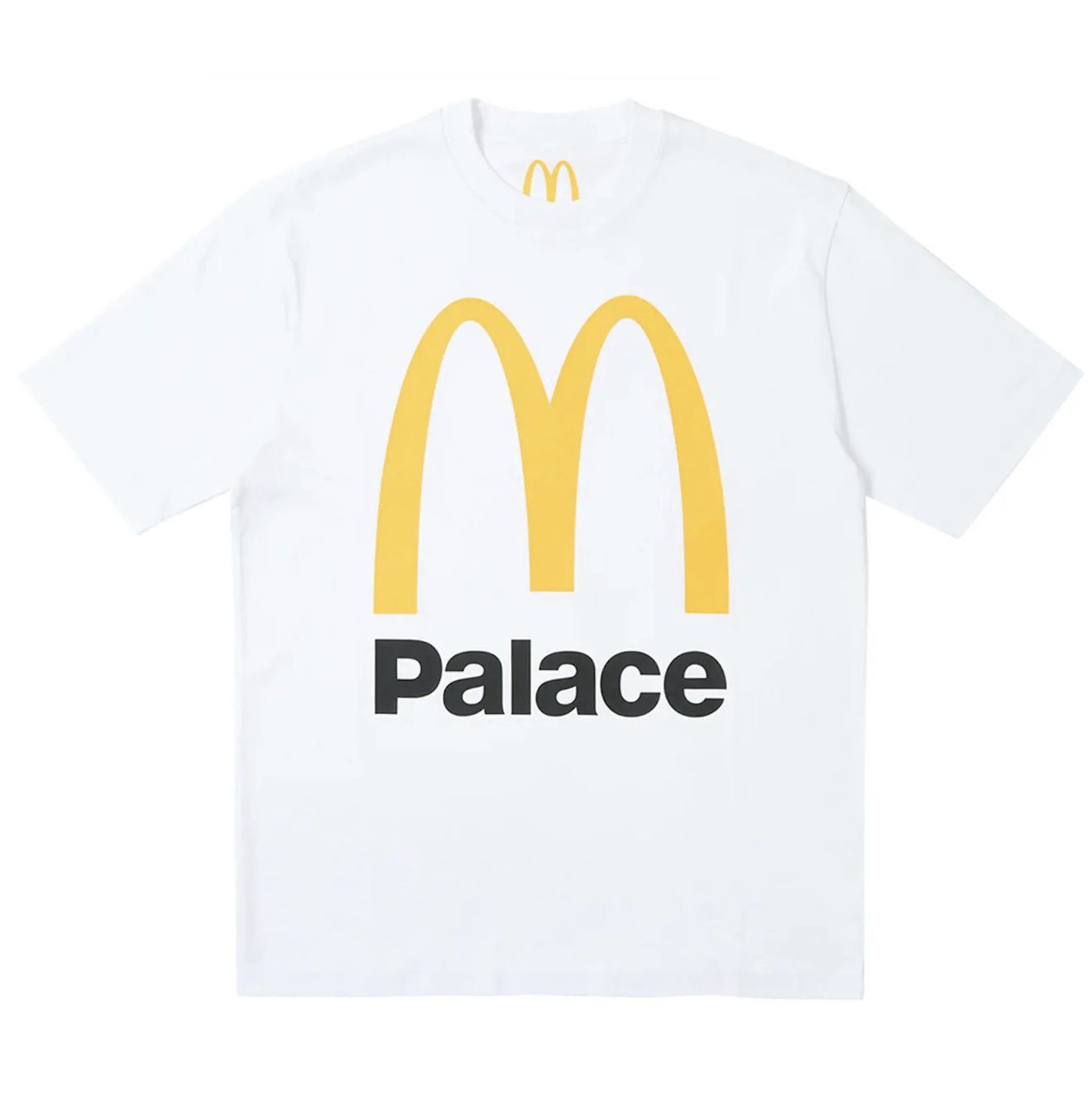 PALACE x MCDONALDS TEE “WHT”  (SMALL)  NEW