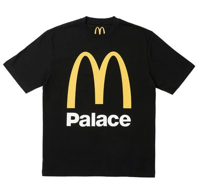 PALACE x MCDONALDS TEE “BLK”  (MEDIUM)  NEW