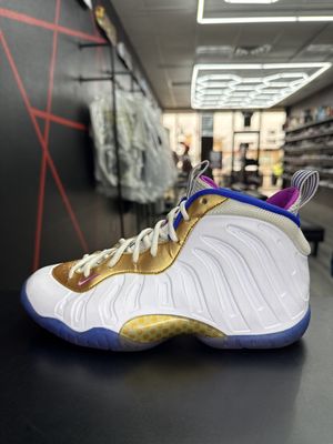 NIKE FOAMPOSITE “PB &amp; J”  (SZ 6y)  USED/OG BOX