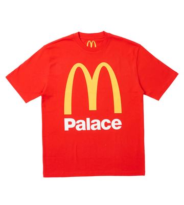 PALACE x MCDONALDS TEE “RED”  (LARGE)  NEW