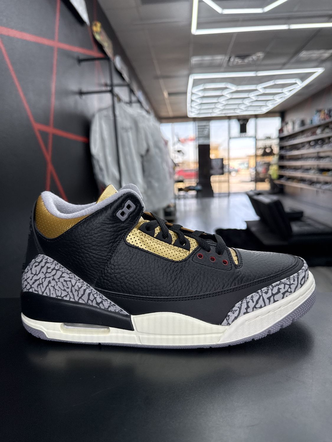 J3 “BLK CEMENT GOLD”  (SZ 11w 9.5m)  NEW/OG ALL