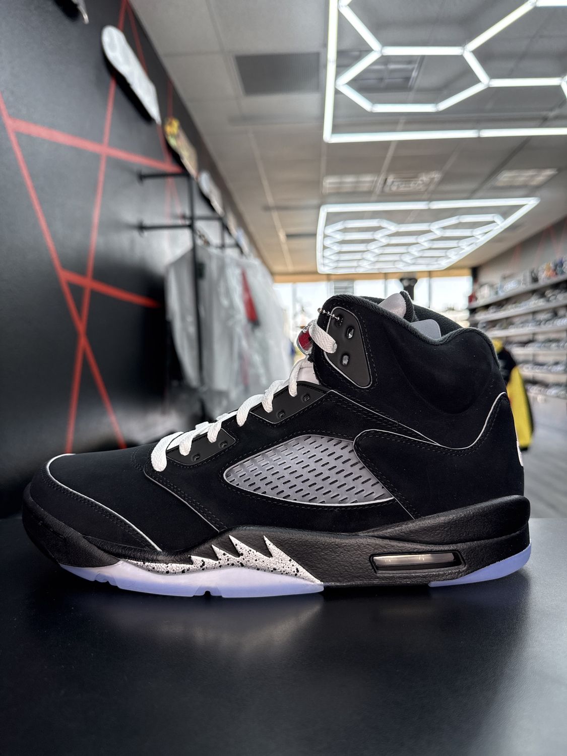 J5 “METALLIC BLK REIMAGINED”  (SZ 11.5) NEW/OG ALL
