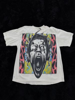 HELLSTAR TEE “IS THIS WHAT HEAVEN SOUNDS LIKE”  (LARGE)  NEW