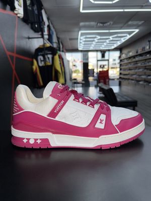 LOUIS VUITTON TRAINER “PINK” (SZ 11US) USED/NO BOX