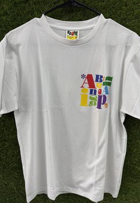 BAPE TEE “MULTI COLOR”  (MEDIUM)  NEW