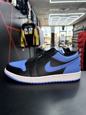 J1 LOW “UNIVERSITY BLUE BLK” (SZ 10.5)  NEW/OG ALL