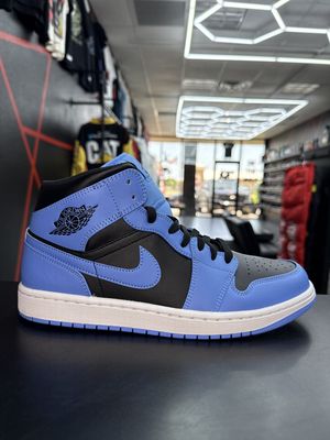J1 MID “UNIVERSITY BLUE BLK”  (SZ 10.5)  USED/OG ALL