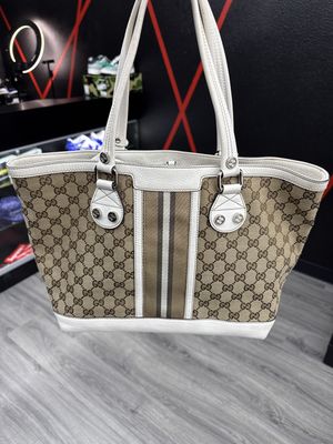 GUCCI SUNSET TOTE BAG “BEIGE”  (PRE-OWNED)