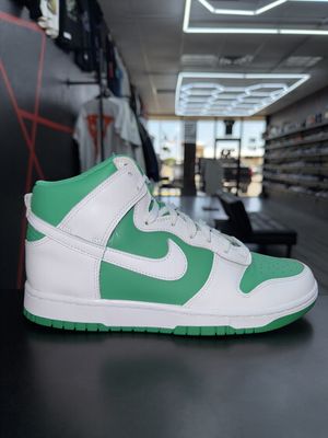 NIKE DUNK HI “STADIUM GRN”  (SZ 9)  USED/OG BOX