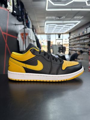 J1 LOW “YLW ORCHE”  (SZ 8.5)  USED/OG BOX