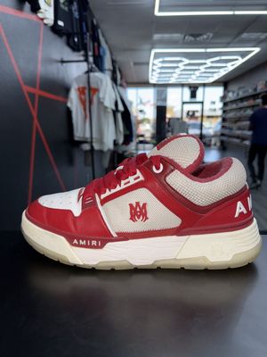AMIRI MA-1 PLATFORM “RED”  (SZ 13)  USED/NO BOX