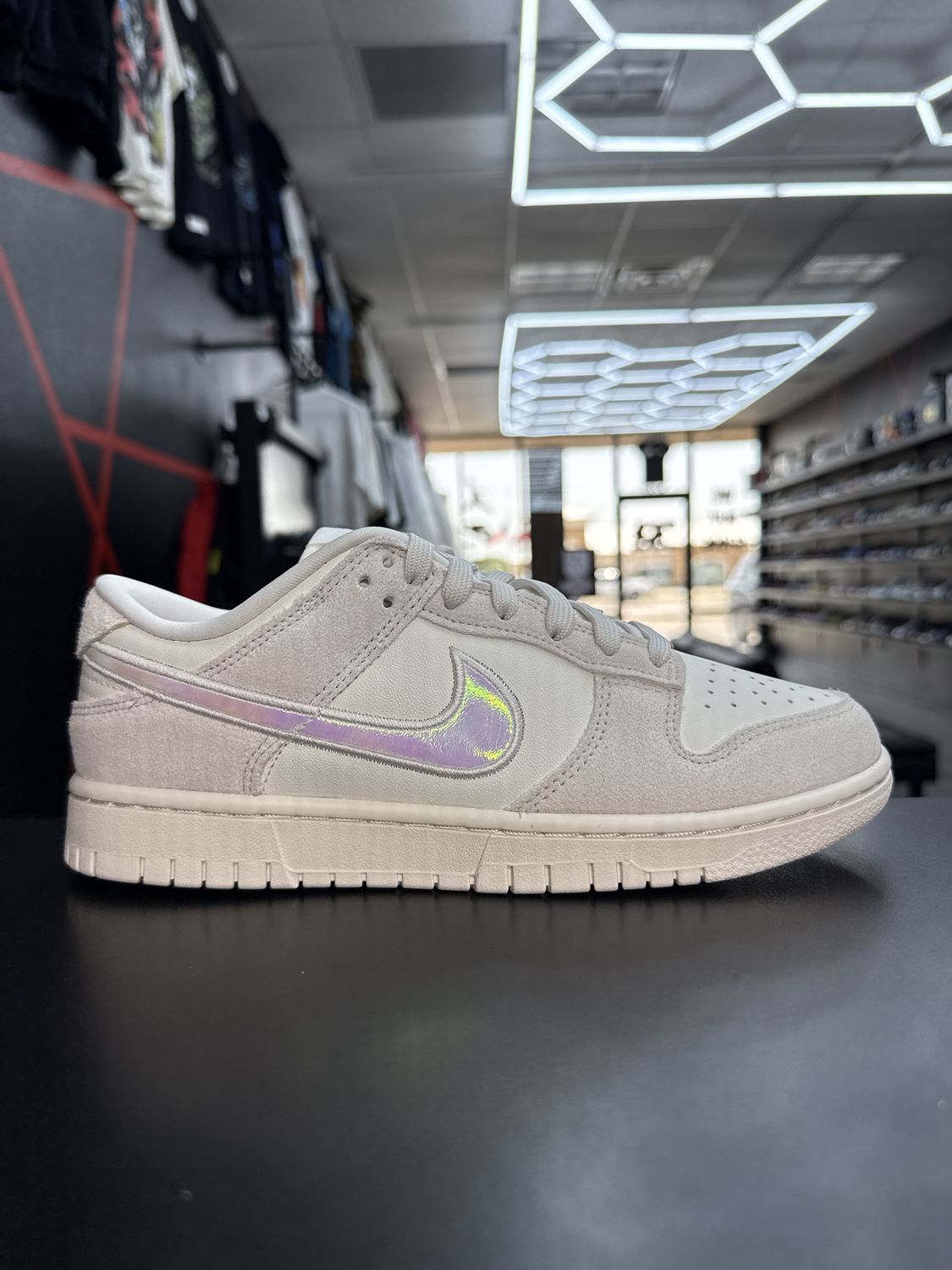 NIKE DUNK “SAIL IRIDESCENT SWOOSH”  (SZ 9w 7.5m) NEW/OG ALL