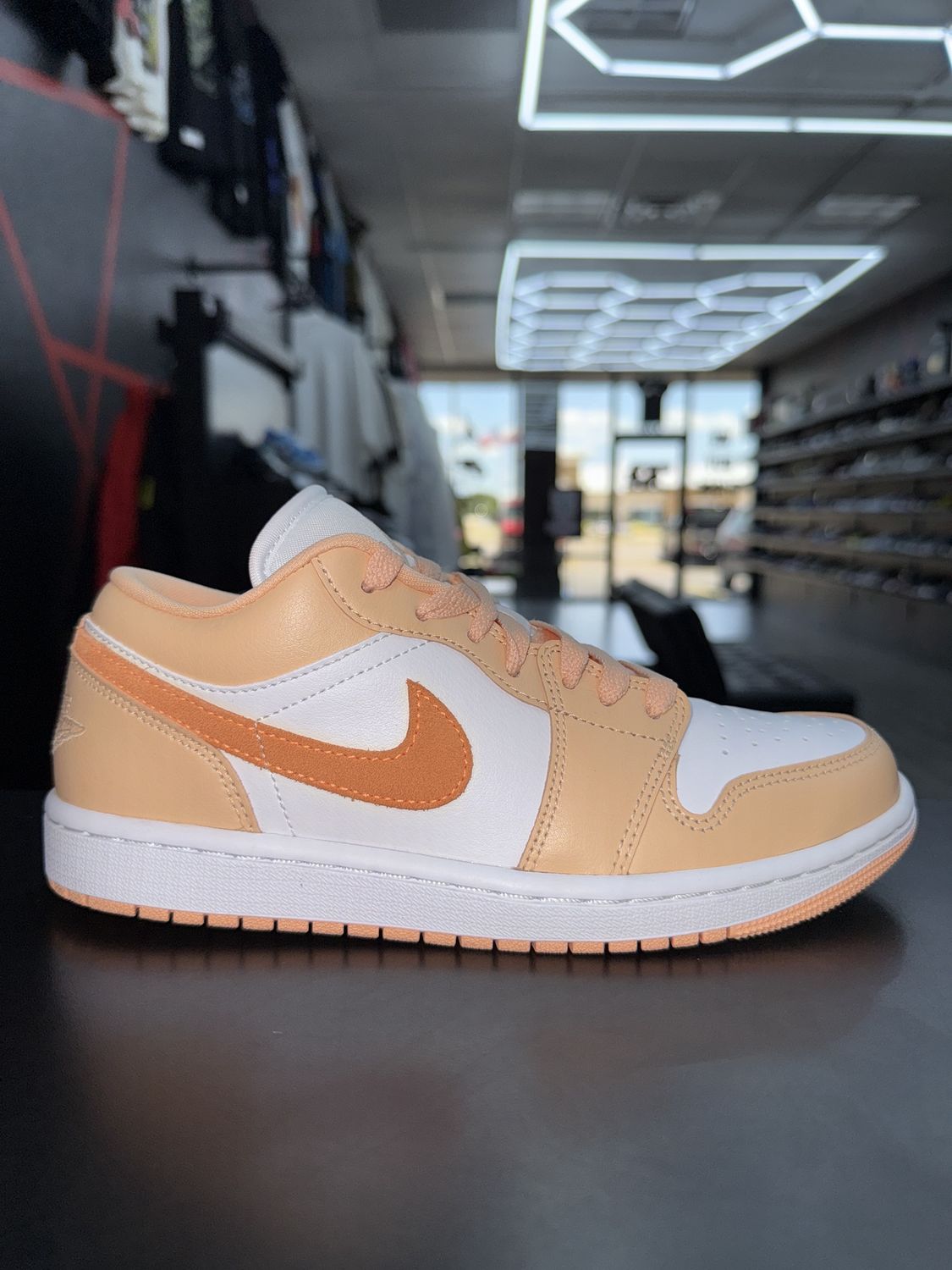 J1 LOW “SUNSET HAZE”  (SZ 7w 5.5y)  USED/OG ALL