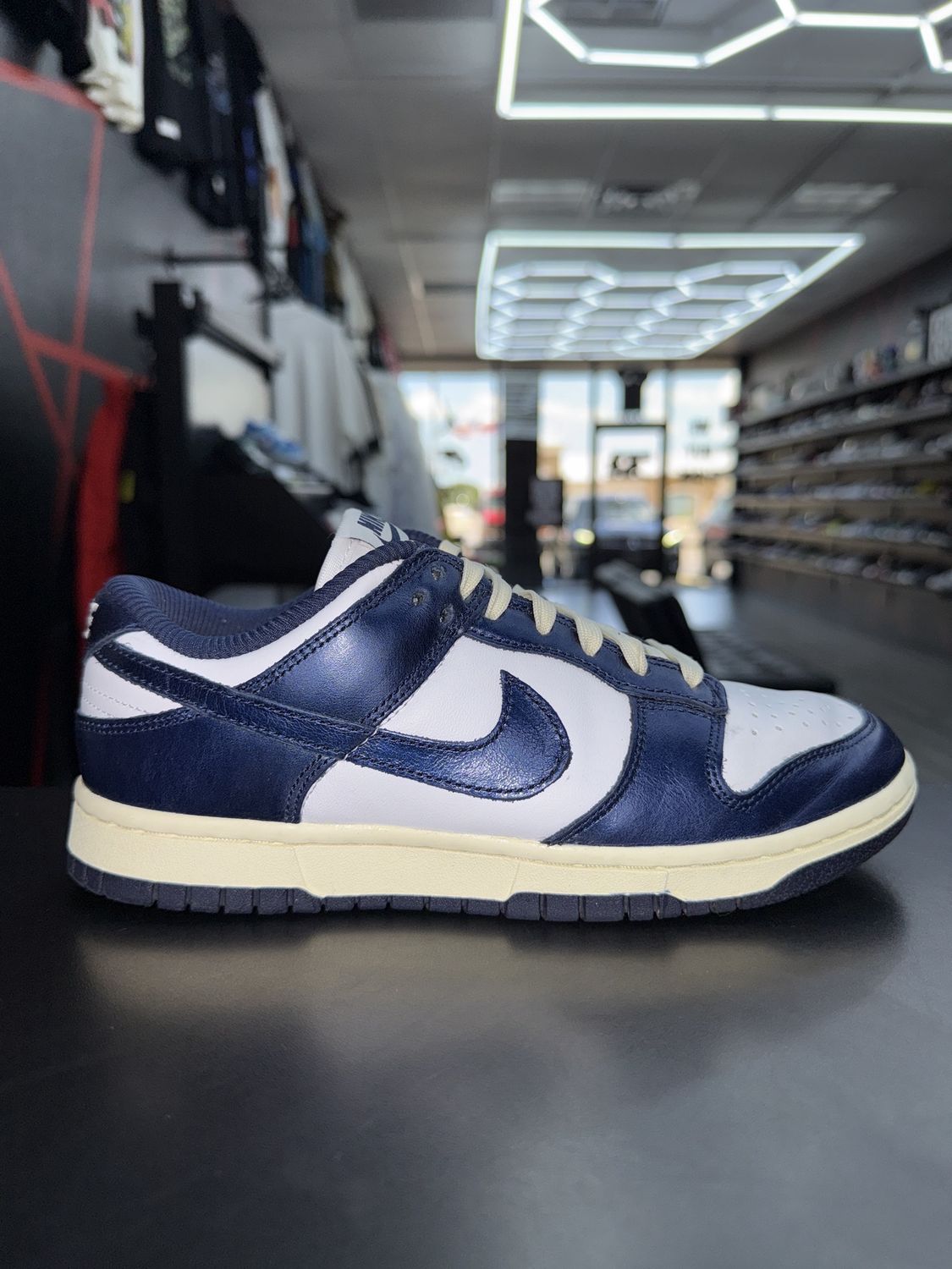 NIKE DUNK “VINTAGE BLUE”  (SZ 7w 5.5y)  USED/OG BOX