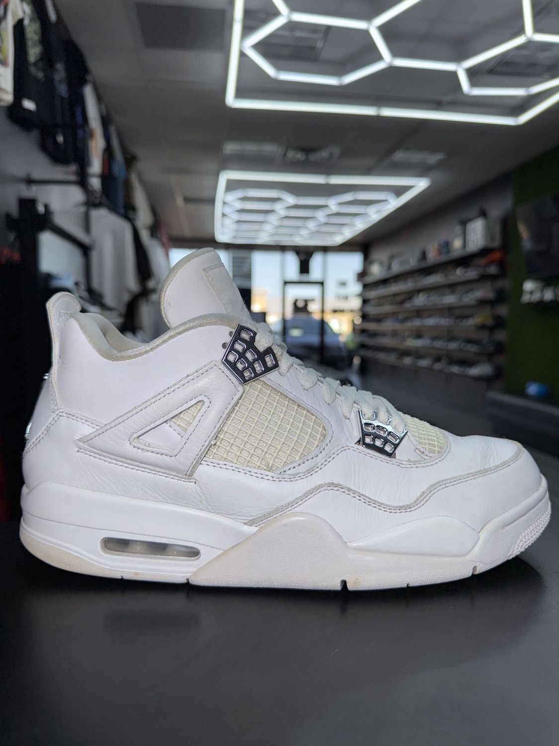 J4 “PURE MONEY”  (SZ 10.5)  USED/OG BOX
