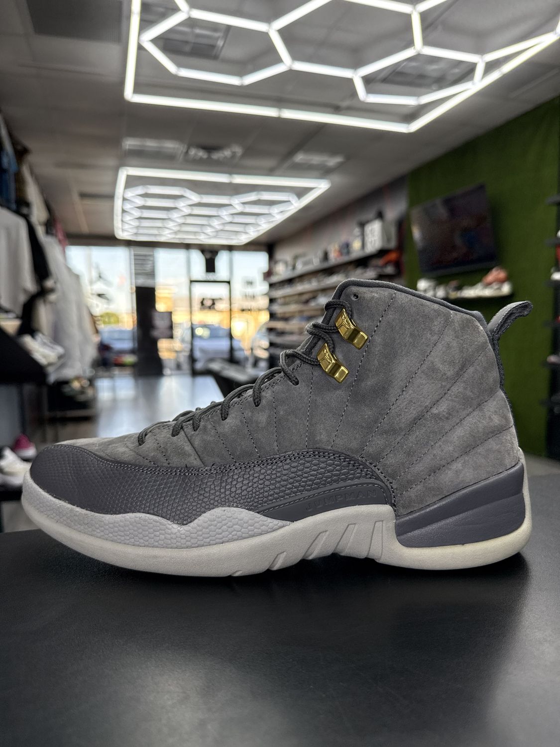J12 “DARK GREY”  (SZ 10)  USED/NO BOX