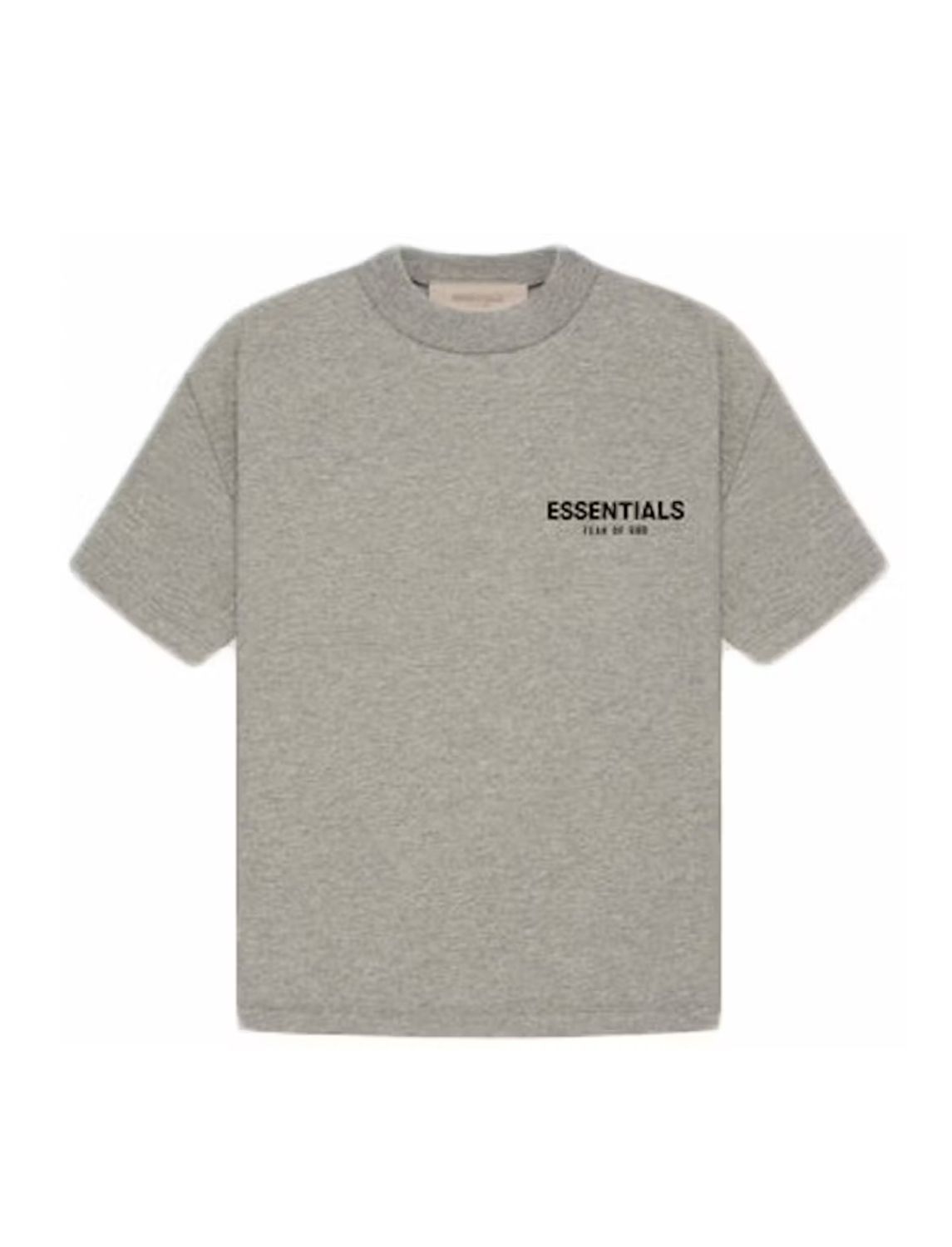 ESSENTIALS TEE “DARK OAT-MEAL”  (M)  NEW