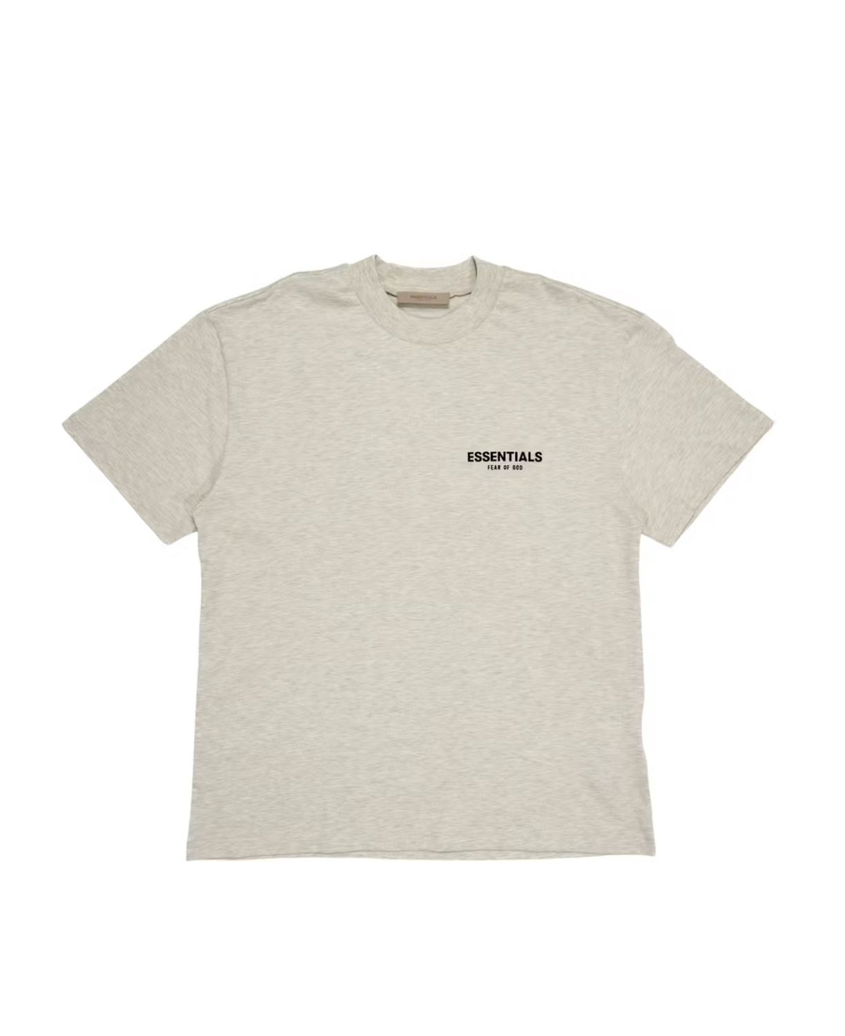 ESSENTIALS TEE “LIGHT OAT-MEAL”  (X-LARGE)  NEW