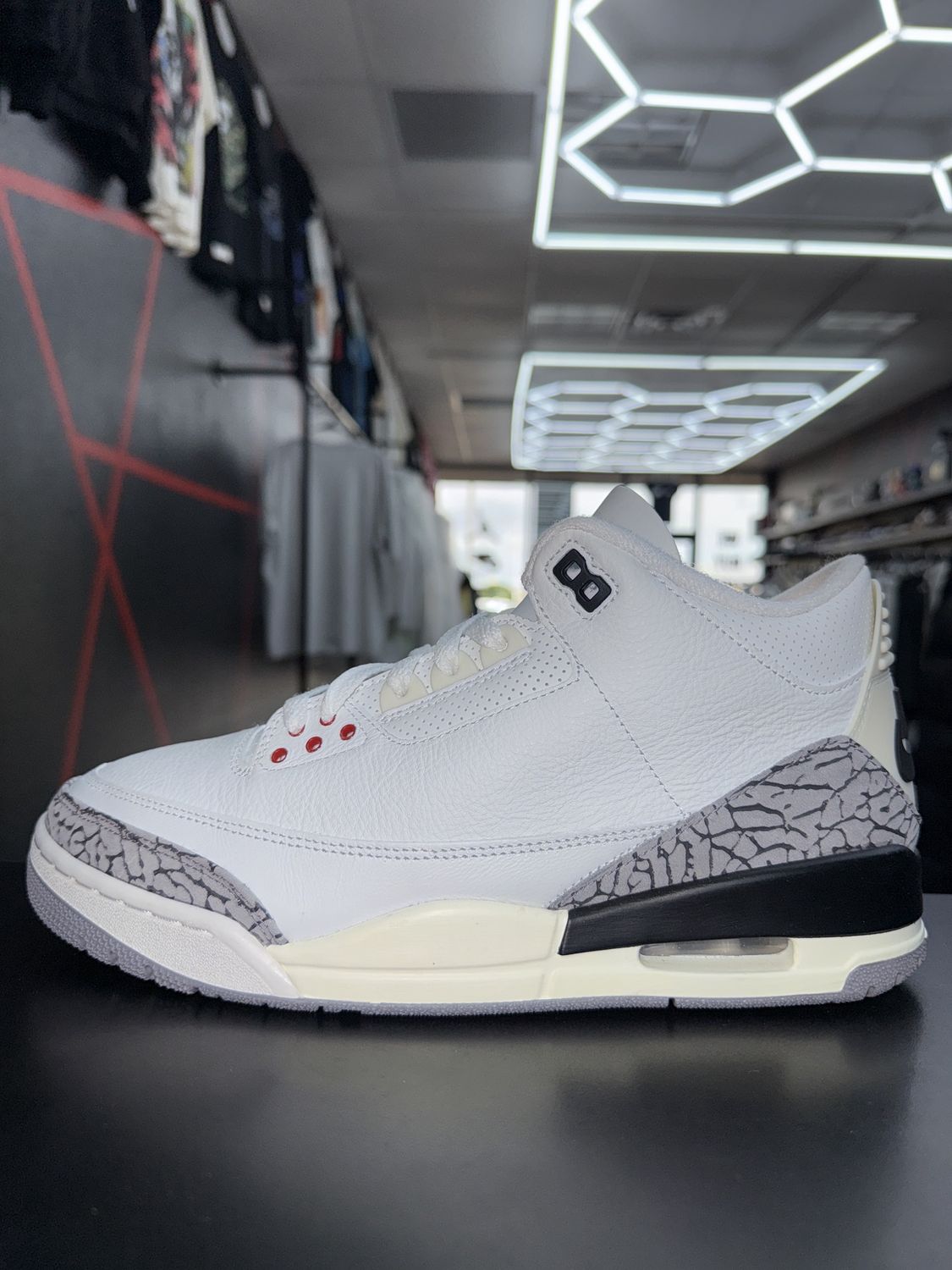 J3 “WHT CEMENT REIMAGINED”  (SZ 10)  WORN 1x / OG ALL