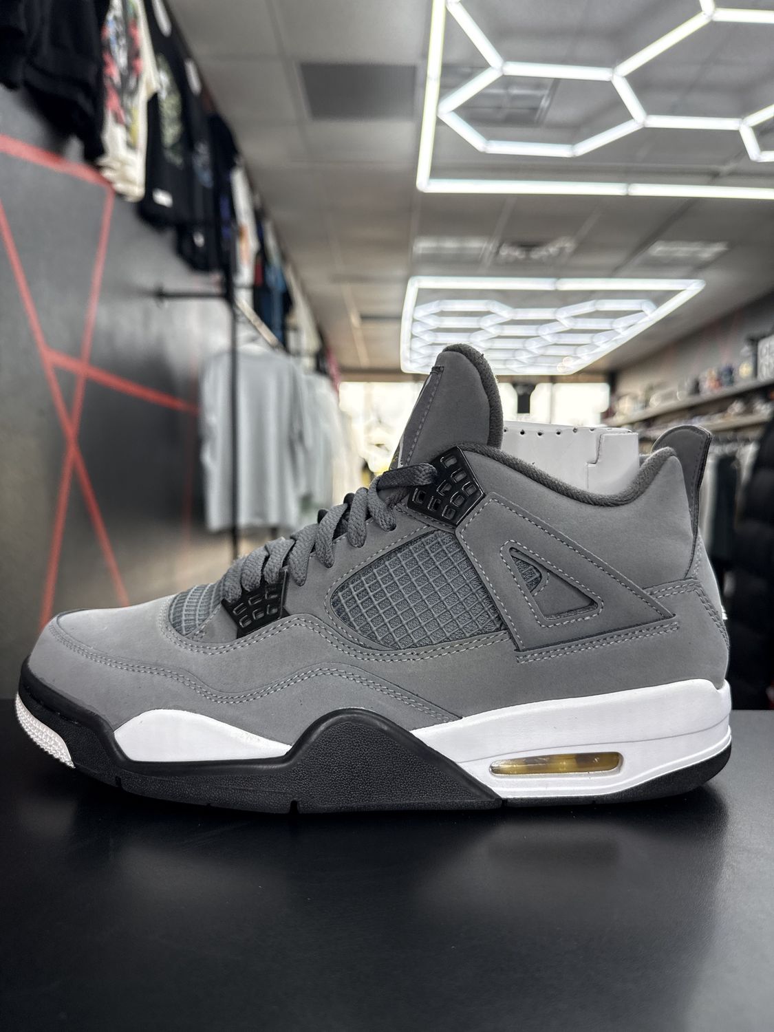 J4 “COOL GREY”  (SZ 10)  USED/OG ALL